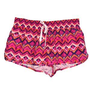 OP Womens Swim Shorts Colorful Lightweight Pink White Black Orange Large 11 13